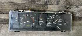 24810-86g02 Nissan 1991 Pathfinder D21 Speedometer Instrument Cluster Mt V6