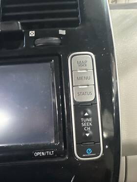 259154ne5c Nissan Used Infotainment Display Fits 2015 Leaf Screen Dash Navigation