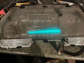 25p60 Nissan 87-89 300zx Z31 Digital Dash Gauge Cluster Oem No Mph 133k