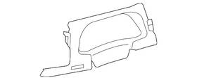 Nissan 68240-6wk0b Genuine Cluster Bezel