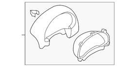 68410-3ba2a Nissan Genuine Cluster Panel