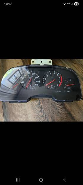 Ab30p10 Nissan 300zx Twin Turbo Dash Gauge Cluster Oem 74k Odometer