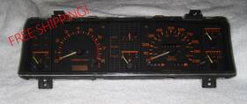 Nn90 Nissan 86.5-89 Pathfinder And D21 Truck Dual Fuel Gauge V6 3.0l Instrument Cluster