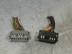 E7sf-10b885-a Oe Brand 1987-1989 Ford Mustang Oem Instrument Cluster Connector Pigtail Set 87 88 89