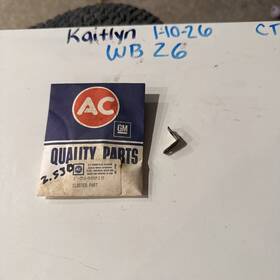 5640018 Oem Genuine Gm Cluster Part Clock Stem Cover Nos