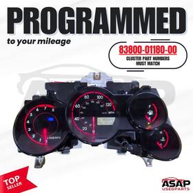 83800-01180-00 Oem Programmed Instrument Cluster Speedometer Toyota Matrix 2003-2004