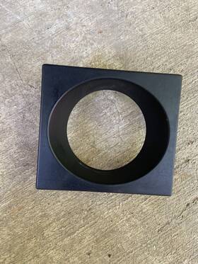 1259730 Oem Volvo 240 Series Dashboard Instrument Cluster Small Gauge Bezel