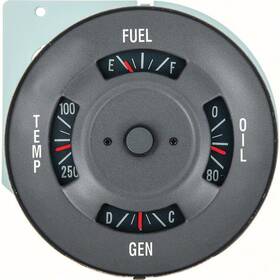 3196868 Oer 1968 Fits Pontiac Firebird Dash Gauge Cluster 4