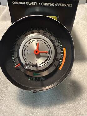 6468715 Oer Part #6468715 68 Camaro Tic-toc Tach 6000 Redline