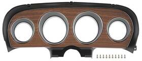 10838qw Oer Authorized 1970 Ford Mustang Dash Gauge Bezel Deluxe Interior Woodgrain