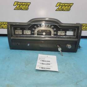 255.ch3s52 Plymouth Instrument Cluster Inch Not Complete Fits 1952 1160892