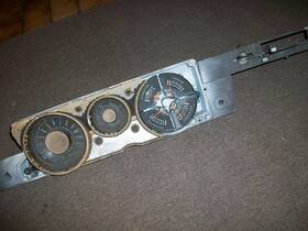 2771653 Plymouth Dodge 1967-72 A Body Rallye Dash Gauge Bezel 68-69 Barracuda Formula S Dart Gts Mopar