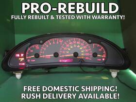 22714994 Pontiac 16256792 00-05 Sunfire Gauge Cluster Instrument Speedometer Tested 2801