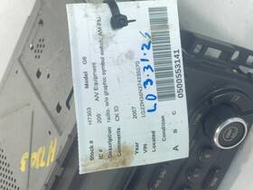 638-00209 Pontiac Audio Equipment Radio Am-fm-stereo-6 Disc Cd Player Fits 07 G6 2071681