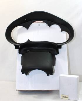M1522a2411 Pontiac 2005- 2010 Oem G6 Black Instrument Cluster Bezel Trim