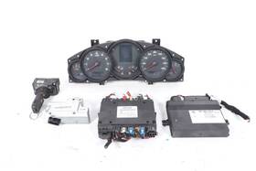7l5920970g Porsche 05-06 Cayenne Speedometer Dash Gauge Cluster Bcm Module Set Ignition Oem