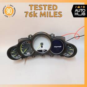 7p5920953cm Porsche 17-18 Cayenne 958 E-hybrid Instrument Speedometer Cluster Oem 76k