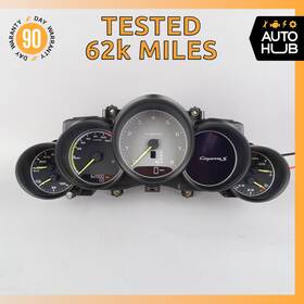7p5920953p Porsche 15-16 Cayenne 958 E-hybrid Instrument Speedometer Cluster Oem 62k