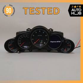 95864116810 Porsche 15-16 Cayenne 958 Gts 4.8l Instrument Speedometer Cluster Oem 118k