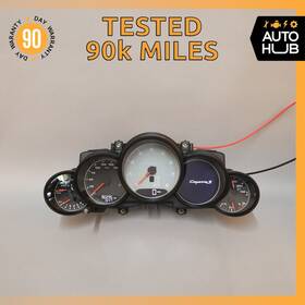 95864123621 Porsche 2013 Cayenne S 958 4.8l V8 Instrument Speedometer Cluster Oem 90k