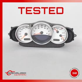 98664123302 Porsche 986 Boxster S M/t Manual Instrument Gauge Cluster Speedometer Oem 63k