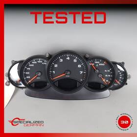 99664110302 Porsche 00-01 996 Carrera 911 3.4l Manual Instrument Speedometer Cluster Oem