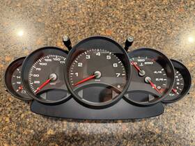 Porsche 9966411130370c 996 Carrera 911 Instrument Cluster Speedometer Gauge Manual Transmission
