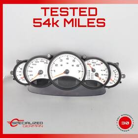 99664198027 Porsche 00-01 996 911 Rwd Tiptronic Instrument Speedometer Cluster Oem 54k