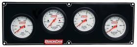Qrp61-7026 Quickcar Racing Products Extreme 4 Gauge Panel Op/wt/fp/wp 61-7026 Dunebuggy And V