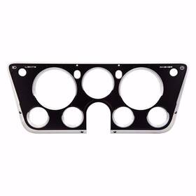 2172b Ringbrothers Gauge Bezel Billet Aluminum Black Anodized Chev Compatible With/replacement