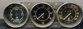 257.sa1z73 Saab 1973 Sonett Oem Speedometer Gas Gauge Rpm Cluster Assembly Untested Asis