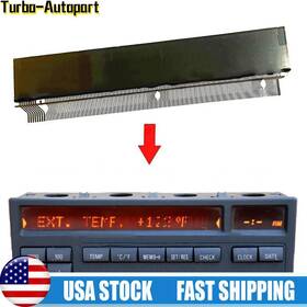 62138357666 Sinocmp 62136913865 11-button Computer Obc Lcd Display For E36 3-series M3