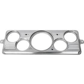 9100539 Speedway Motors 5 Gauge Dash Panel Polished Fits 1939 Chevy Car