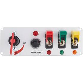 91029085 Speedway Motors Keep It Clean Switch Panel