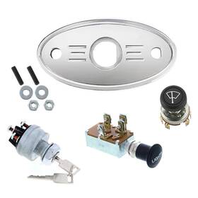 9108382 Speedway Motors Billet Switch Panel Dash Kit