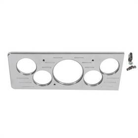 91140039 Speedway Motors 5 Gauge Dash Panel Polished Fits 1940 Chevy Car
