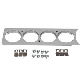 91140068 Speedway Motors 4 Gauge Dash Panel Fits 1941-48 Chevy Car