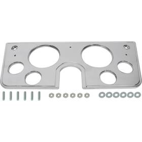 91140092 Speedway Motors Aluminum 6 Gauge Panel Fits 1967-72 Chevy Truck