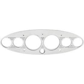 91140400 Speedway Motors Universal 6 Gauge Dash Panel Polished 91140400 Speedway Motors Universal 6 Gauge Dash Panel Polished