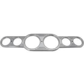 91140404 Speedway Motors Aluminum 6 Gauge Center Dash Panel 3-3/8 Inch