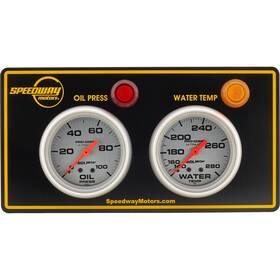 91365466 Speedway Motors Ultra-lite 2 Gauge Panel