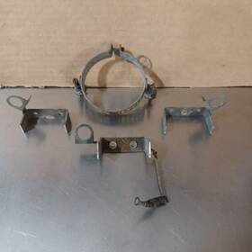 537591 Studebaker 1955 Speedster President Dashboard Gauge And Tachometer Brackets