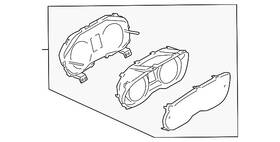 85015sg130 Subaru Genuine Instrument Cluster 85015sg130 Subaru Genuine Instrument Cluster
