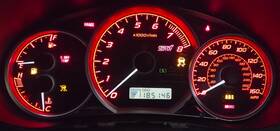 85022fg141 Subaru 85022fg140 2008 Sti Instrument Cluster/gauge Cluster 185k 8612