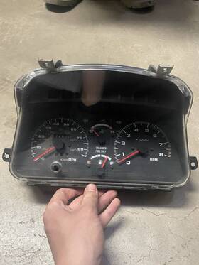 34100-71e01 Suzuki 157340-5940 1992-1993 Sidekick M/t Instrument Gauge Cluster Speedometer