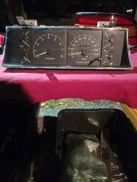 769804-203 Toyota 84-88 4runner Pickup Sr5 22re 146k Mile Speedometer Instrument Cluster