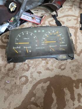 83010-14681 Toyota 82-85 Celica Gt Supra Instrument Cluster Gauges Speedometer Oem 2.8 6 Cyl