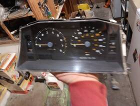 83010-16090 Toyota Rare 1983 Tercel Instrument Panel Temperature Rpm Speedometer Fuel