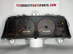83800-02530-00 Toyota 2001-2002 Corolla S Red Instrument Cluster 297k Miles Read