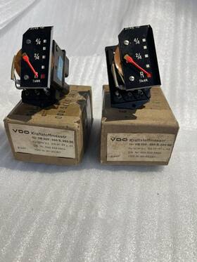 0005428803 Vdo 2 Fuel Gauge Fits Mercedes W111 250se 280se W113 250sl 280sl New